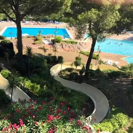 Apartament St Raphael, Cap Esterel, Allee Des Fleurs, T2 Vue Mer, Golf, Clim, 5 Piscines, Jardin Saint-Raphaël